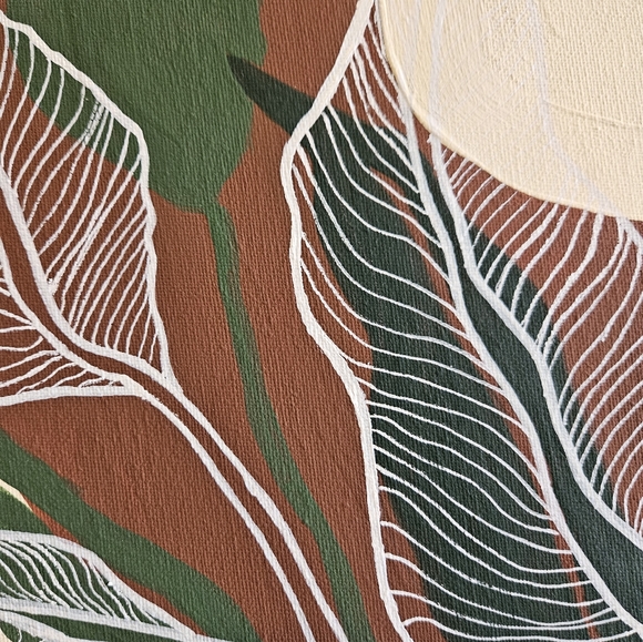 Original hand painted neutral art painting - Picture 6 of 8